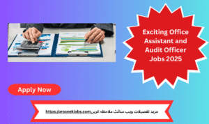 Jumpstart Your Career with Office Assistant and Audit Officer Opportunities 2025 – Apply Today!"