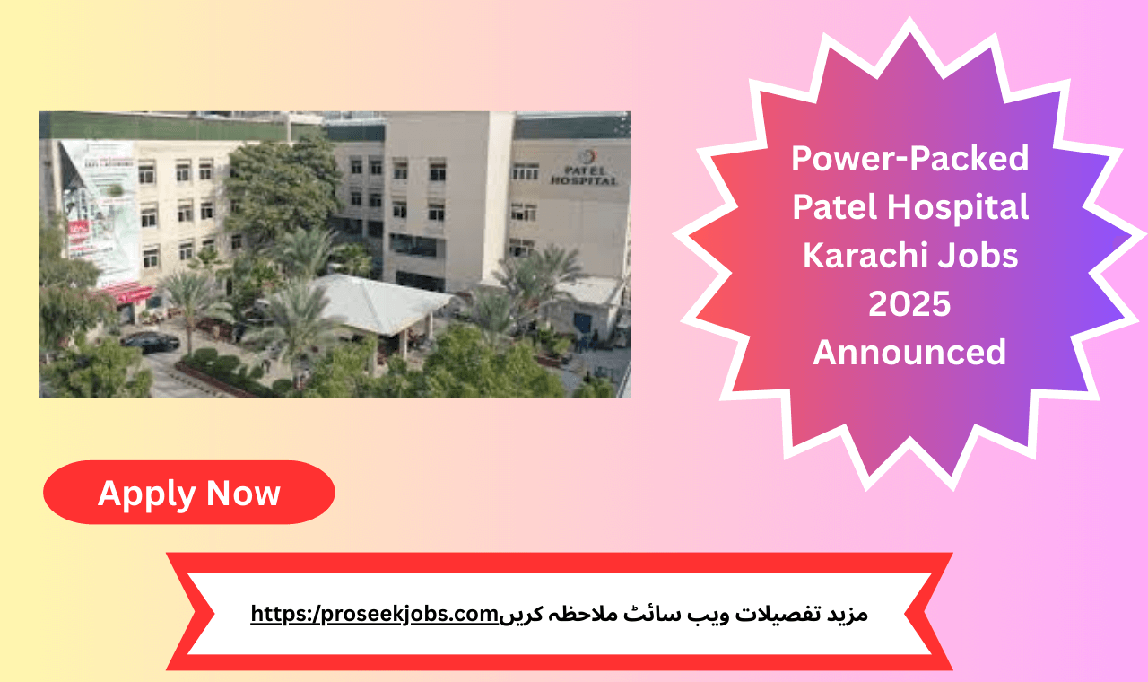 Modern and professional medical staff at Patel Hospital Karachi ready to welcome new team members.