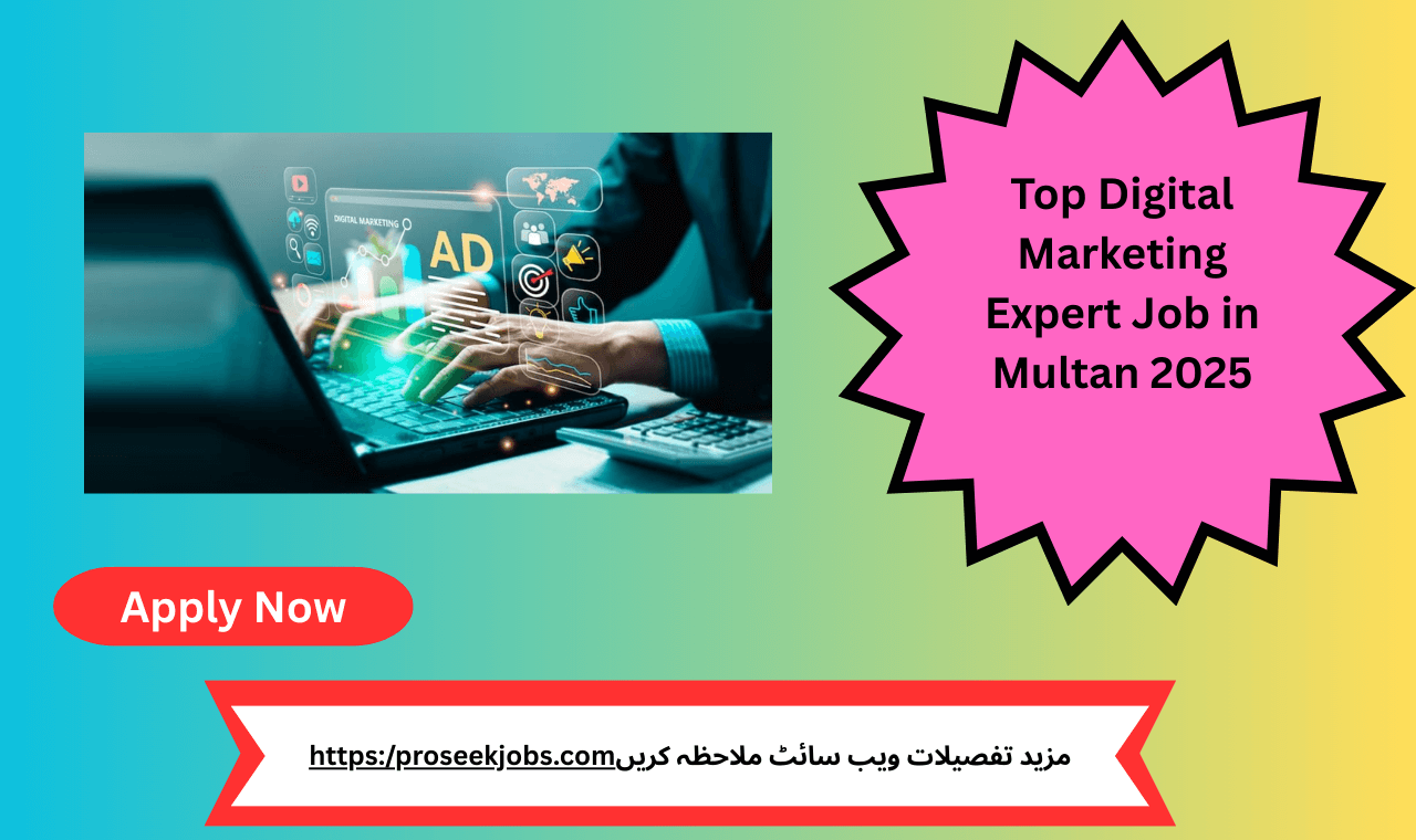 Join a fast-growing agency as a digital marketing expert or office assistant in Multan 2025 – Apply today.