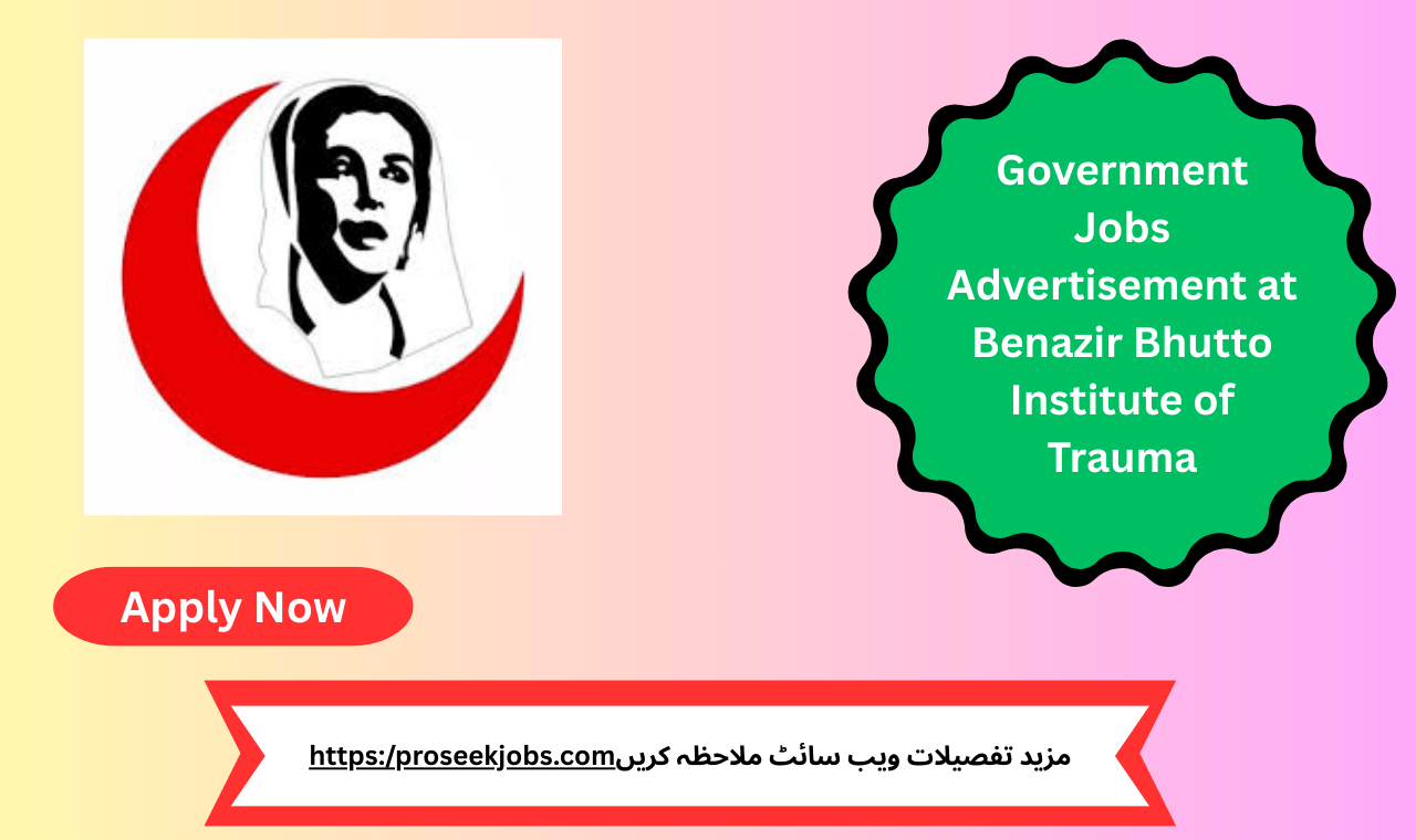 SMBBIT Karachi Announces Multiple Government Healthcare Vacancies for 2025 – Apply by June 2nd