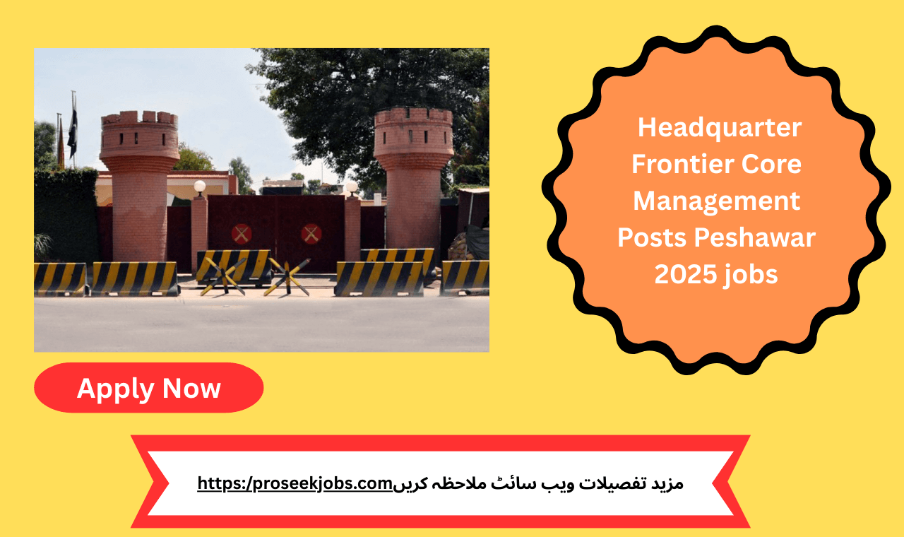 Candidates applying for Headquarter Frontier Core Jobs 2025 at Warsak, Peshawar office