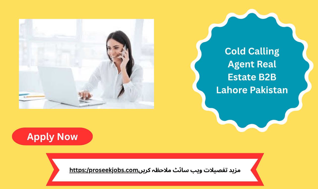 Cold Calling Agent handling outbound B2B sales calls in Lahore office