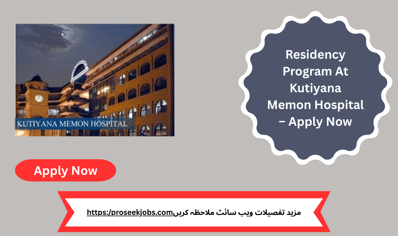 Residency Program At Kutiyana Memon Hospital training session for MBBS graduates