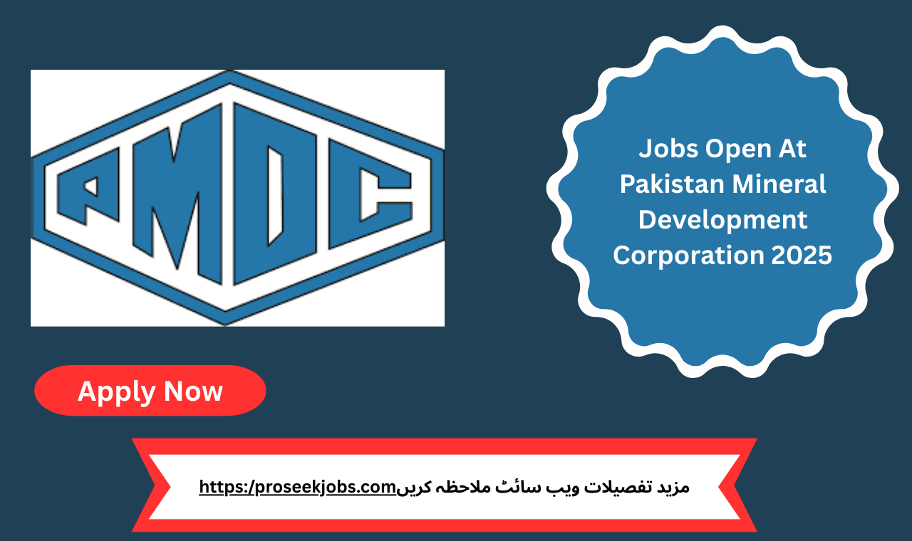 Jobs Open At Pakistan Mineral Development Corporation 2025 in Islamabad – Apply for Manager Key Account Management