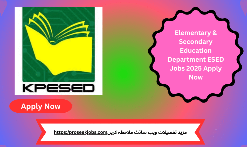 Elementary & Secondary Education Department ESED teaching jobs in Abbottabad 2025