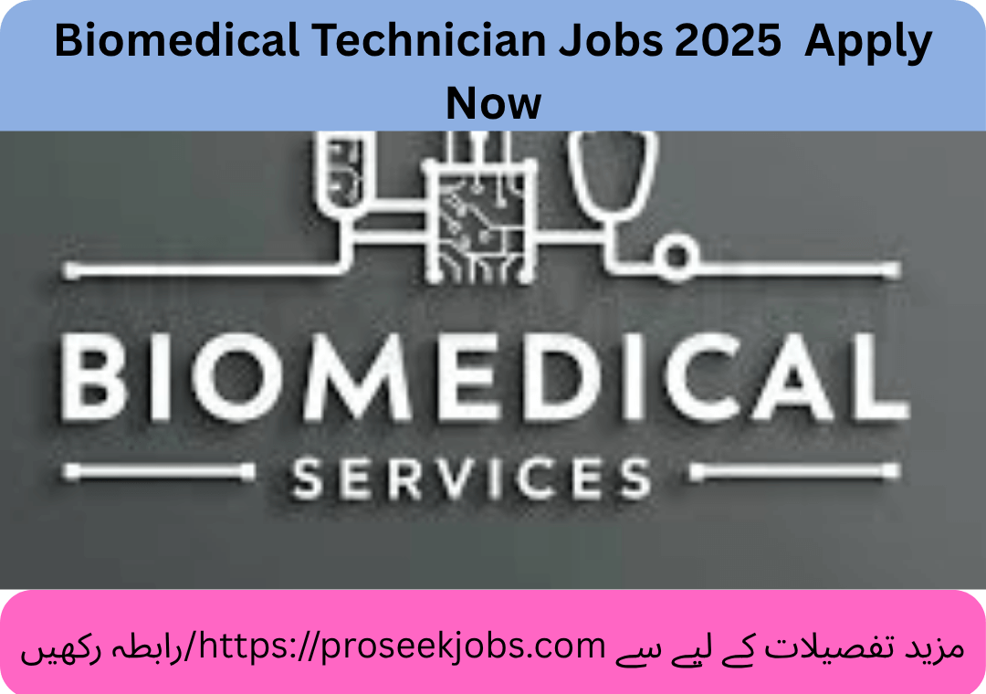 Biomedical Technician Jobs 2025 Apply Now